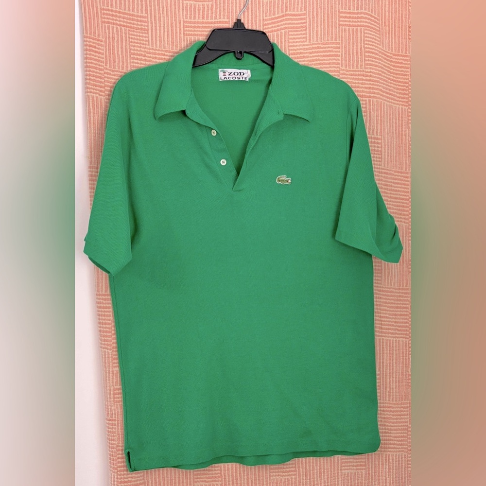 Lacoste Men's Green Polo Shirt